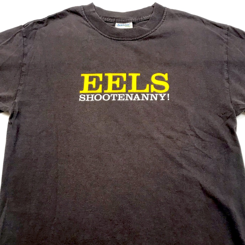 🎸 ‘03 Eels Shootenanny! Album Vintage Tour Of Duty  Quality Grey Tee Shirt